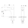 Смеситель для раковины Lemark Evitta LM0506C Смеситель для раковины Lemark Evitta LM0506C