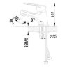 Смеситель для раковины Lemark Luna LM4156C Смеситель для раковины Lemark Luna LM4156C